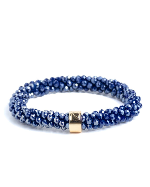 BEADZ - Dark Blue (RVS Gold)