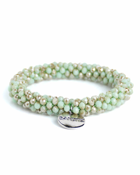 BEADZ - Mint Gloss (Silver charm)