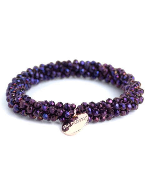 BEADZ - Violet Purple (Gold charm)