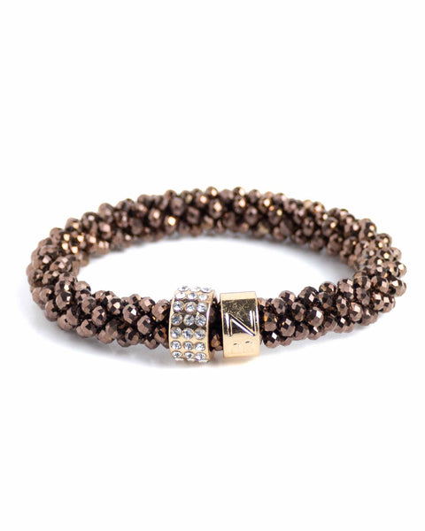 BEADZ LUX - Brown Dark (RVS Gold)