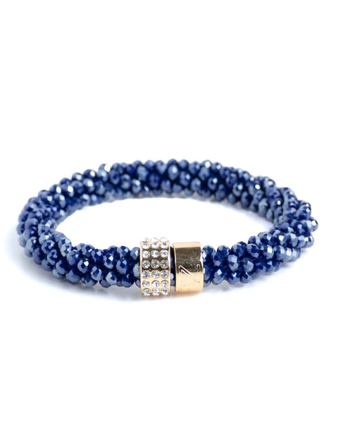 BEADZ LUX - Dark Blue (RVS Gold)