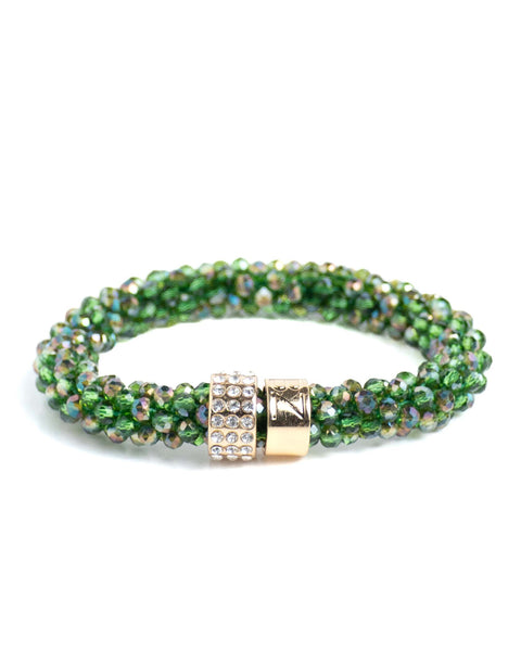BEADZ LUX - Green Gloss (RVS Gold)