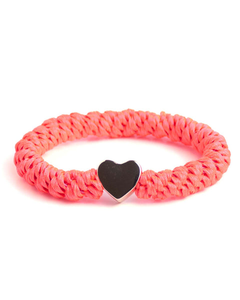 Charmz - Heart Fluo Pink (Gold)