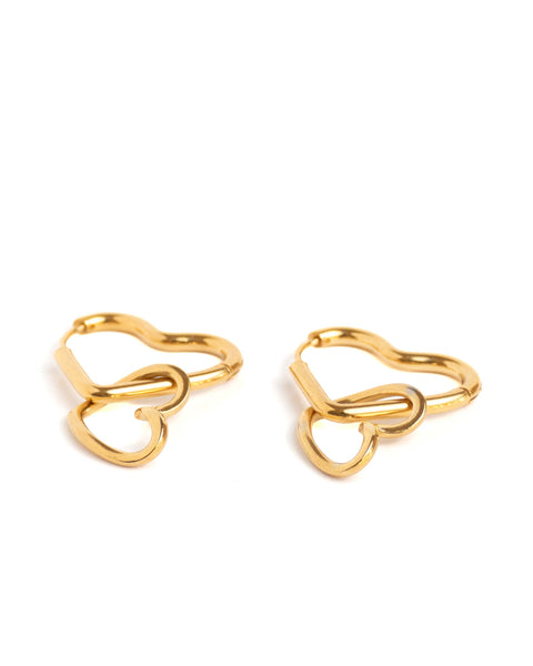 EARRINGZ - Heart in Heart
