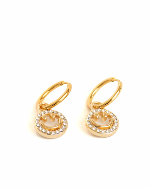 EARRINGZ  Smiley 14 mm